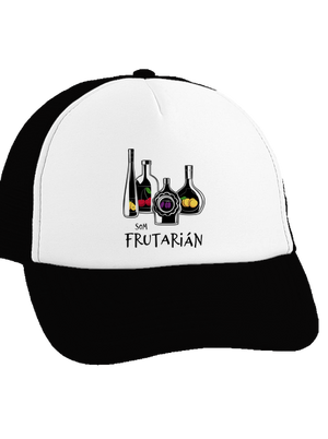 Frutarián šiltovka truckerka Black cap