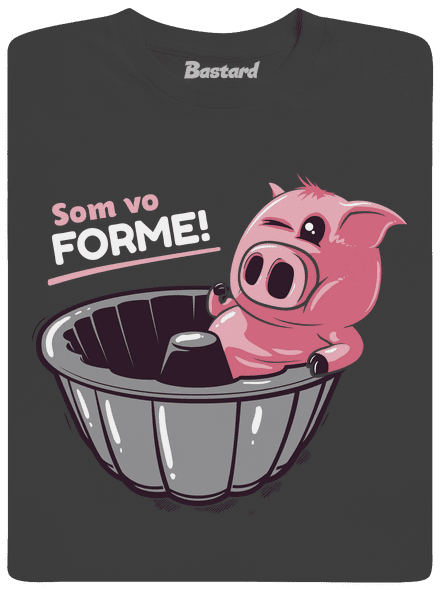 Vo forme pánske dlhý rukáv Dark Grey