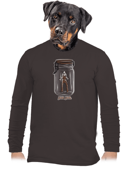 Jar in jar pánske dlhý rukáv Bear Brown