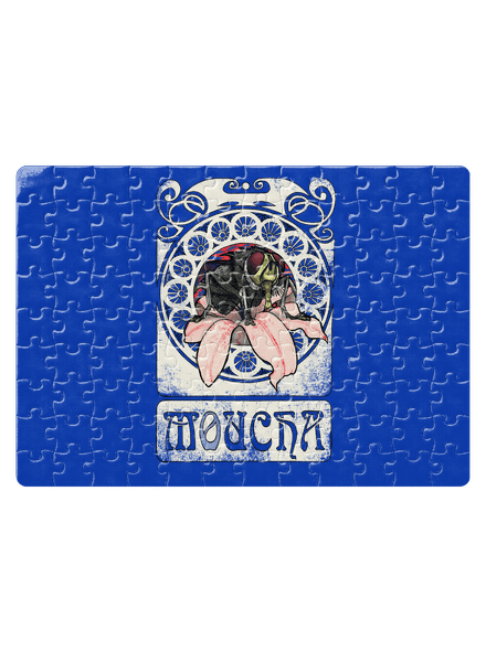 Mucha puzzle White