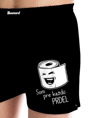 Prdel pánske trenky Black