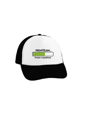 Premýšľam šiltovka Black cap