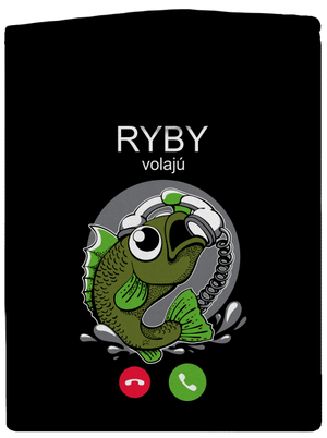 Ryby volají dámska mikina na zips Black