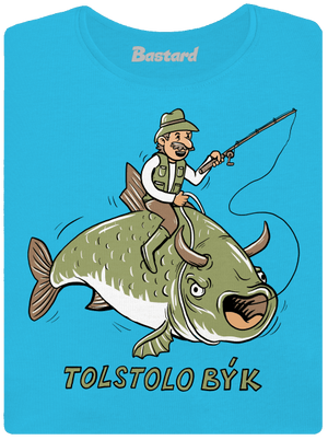 Tolstolobýk dámske tričko Blue Atol