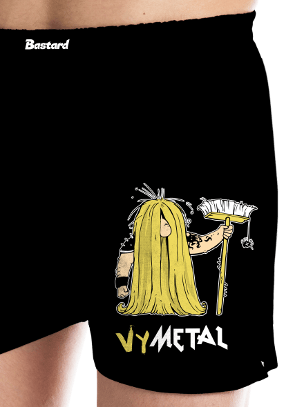 Metalista pánske trenky Black