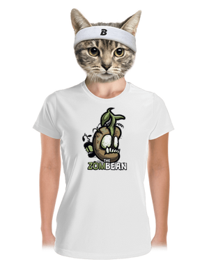 Zombean dámske športové tričko White