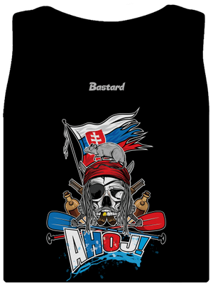 Ahoj dámske tielko klasické Black