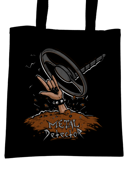 Metal detector taška Black