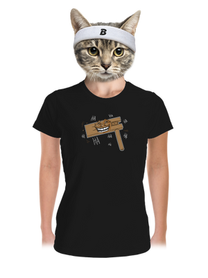 Rehtačka dámske športové tričko Black