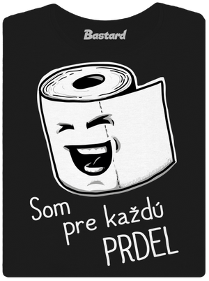 Prdel dámske tričko Black