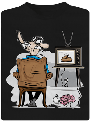 TV News detské športové tričko Black