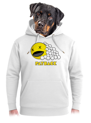 Payback unisex mikina premium Snowwhite