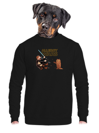 unisex mikina bez kapucne