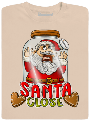 Santa Close pánske tričko Sand