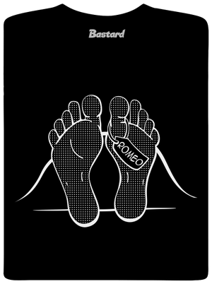 Romeo a Julie pánske dlhý rukáv Black