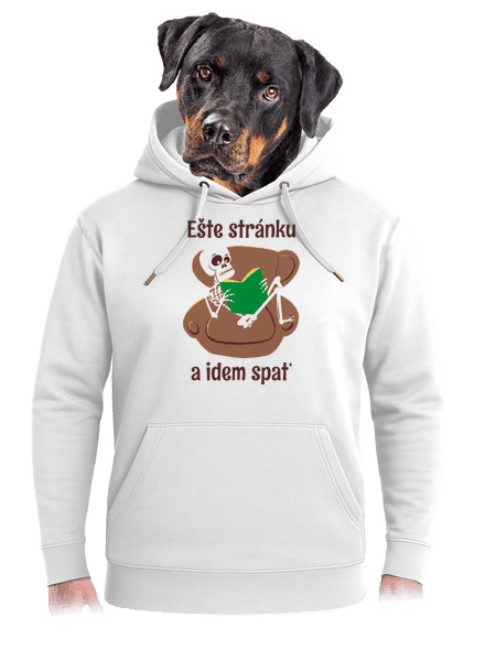 Ešte stránku unisex mikina premium Snowwhite