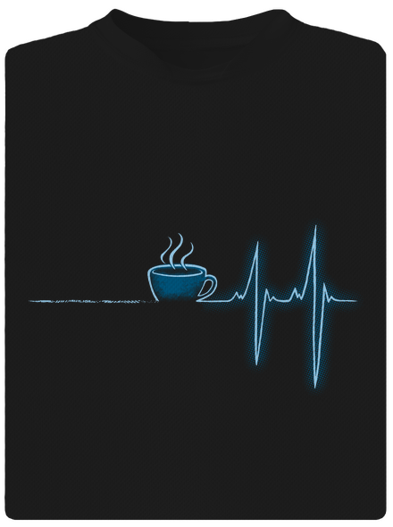 Coffee help detské športové tričko Black