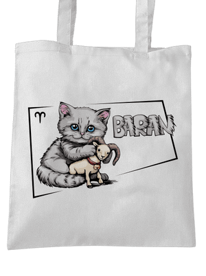 Mačací horoskop: Baran taška White