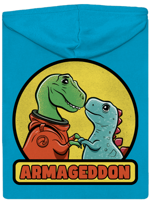 Armageddon dámska mikina na zips Blue Atol