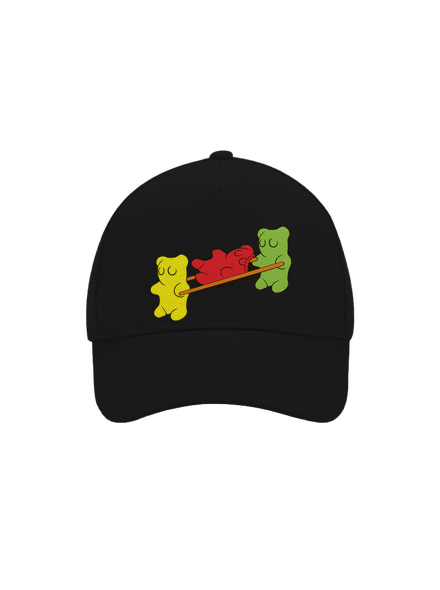 Gumkáči šiltovka baseballka Black