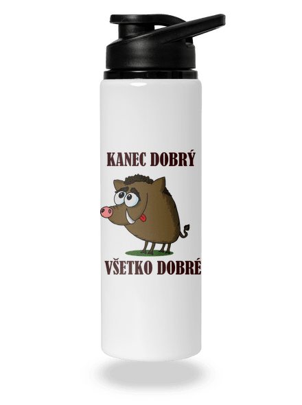 Kanec dobrý flaša na vodu White