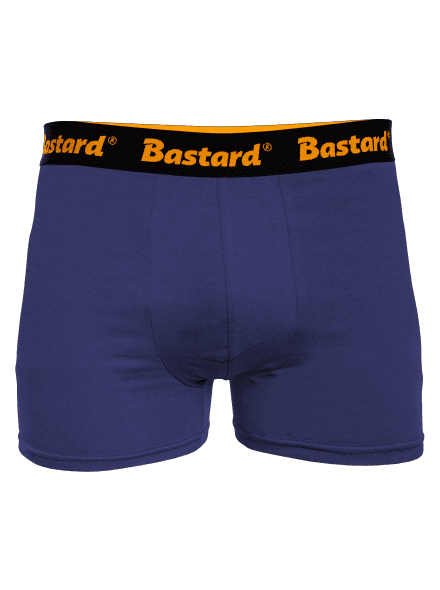 Bez potlače boxerky Blue Navy