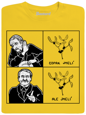 Cimrman: Copak jmelí pánske tričko Gold