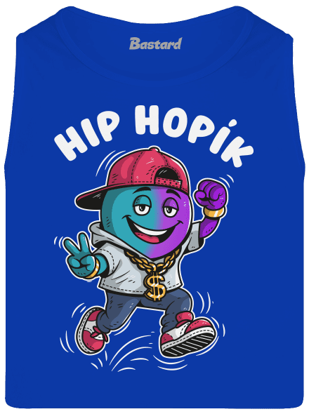 Hip Hopík pánske tielko Royal Blue