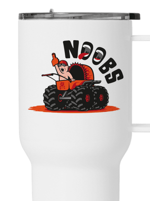 Monster stroller termohrnček White