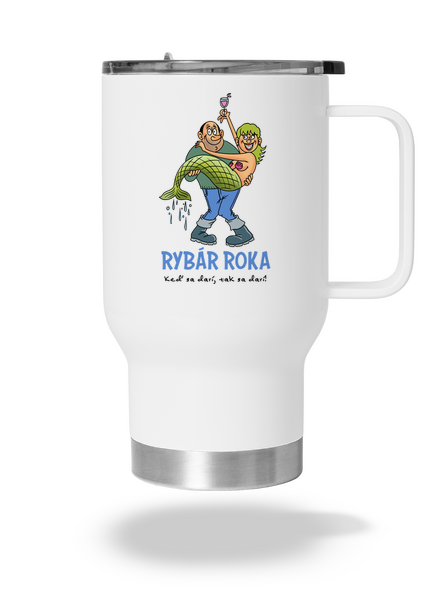 Rybár roka termohrnček White