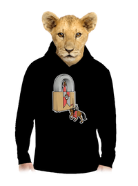 detská mikina klokanka