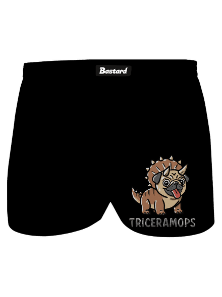 Triceramops pánske trenky Black