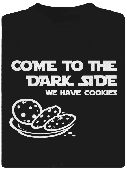 Come to the dark side detské športové tričko Black