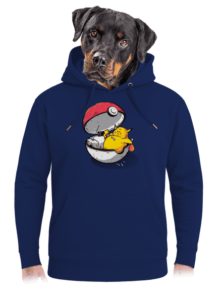 Koniec pokémona unisex mikina premium Navy