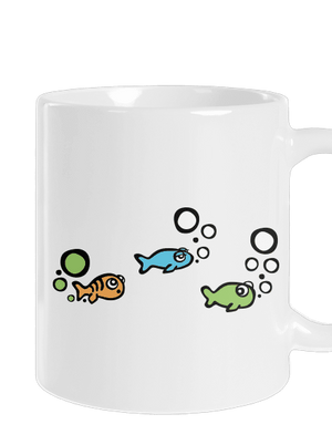 Nehoda klasický hrnček White