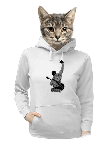 Rocky dámska mikina klokanka White