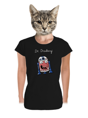 Dr. Droidberg dámske tričko prémium Black