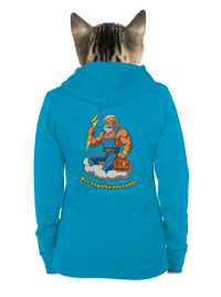 dámska mikina na zips