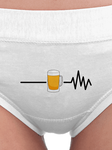 Beer help dámske nohavičky White