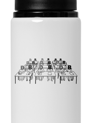 Cimrman: Debil, blbeček flaša na vodu White