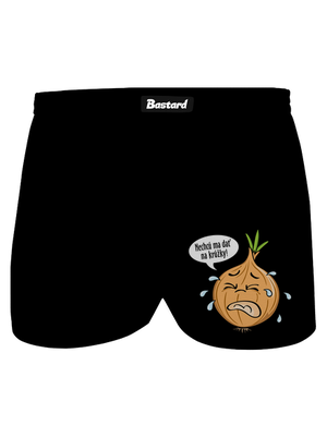 Cibuľa na krúžky pánske trenky Black