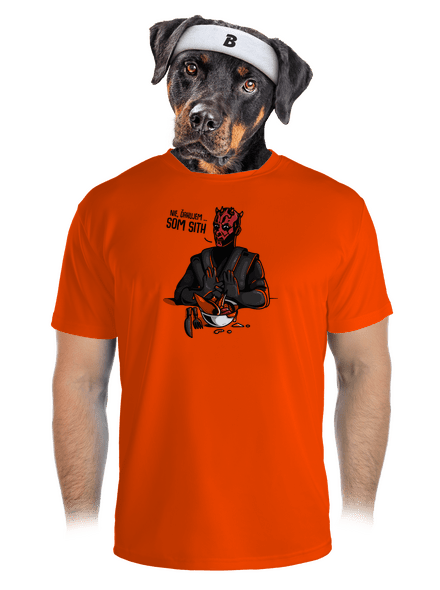 Som sith pánske športové tričko Neon Orange
