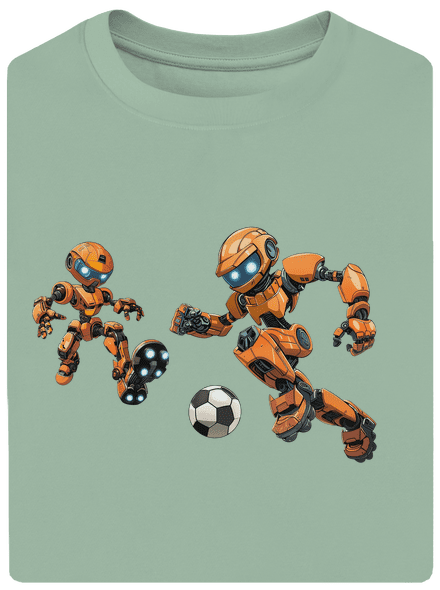 AI futbal unisex tričko oversized Sage