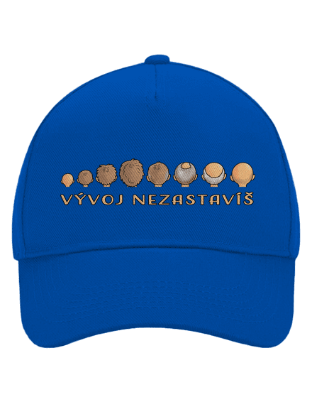 Vývoj nezastavíš šiltovka baseballka Bright Royal