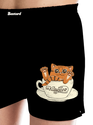 Kapučičíno pánske trenky Black