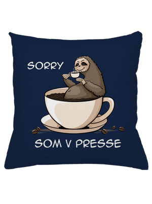 V presse vankúš Dark Navy