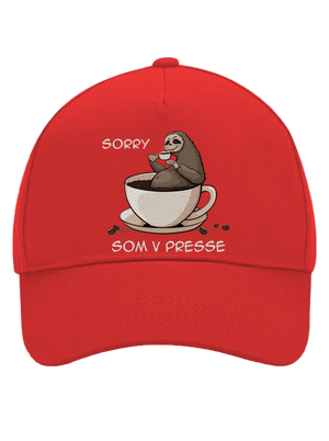 V presse šiltovka baseballka Classic Red