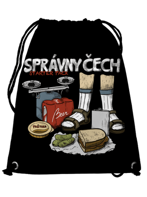 Správny Čech vak Black