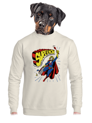 unisex mikina bez kapucne