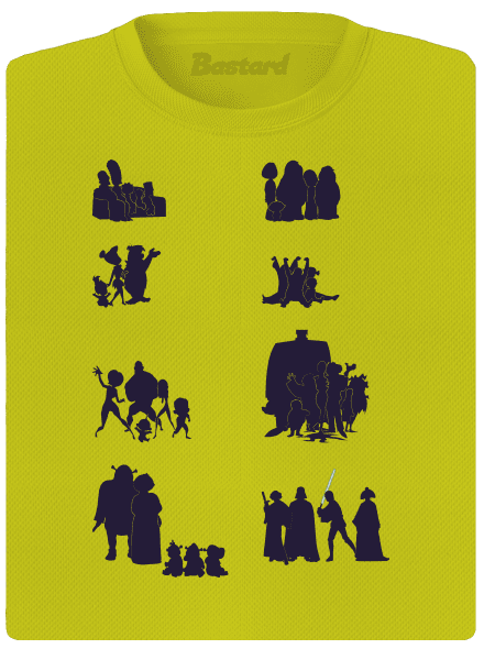 Rodinky dámske športové tričko Neon Yellow